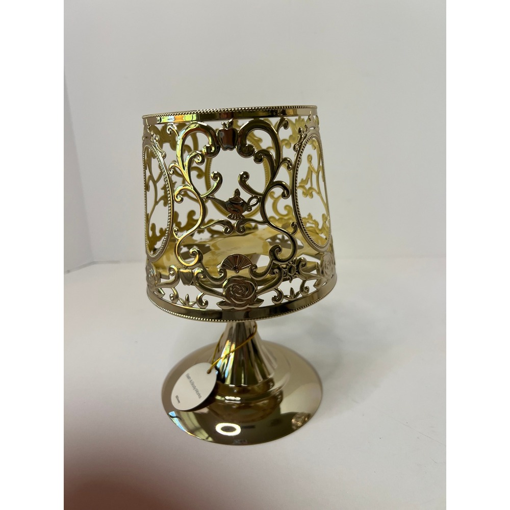 Bath & Body Works Disney Princess Royal Lamp 3-Wick Candle Pedestal Holder New - Picture 3 of 6